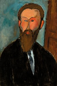 Valokuvaaja Dilewskin muotokuva, 1916 tekijältä Amedeo Modigliani