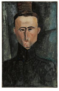 Taidemaalari Rouveyren muotokuva tekijältä Amedeo Modigliani