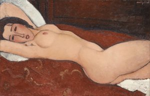 Makaava alastonkuva, 1917