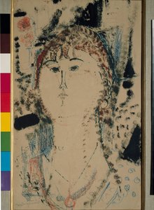 Amedeo Modiglianin maalaus Rosa Porprina tekijältä Amedeo Modigliani