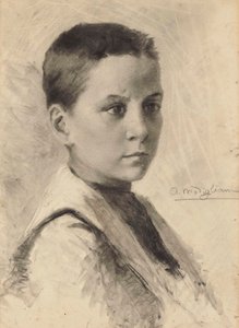 Omakuva, 1899. tekijältä Amedeo Modigliani