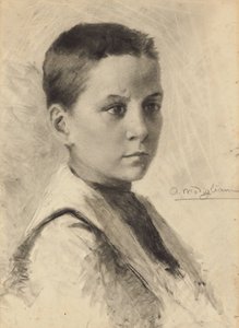 Omakuva, 1899 tekijältä Amedeo Modigliani