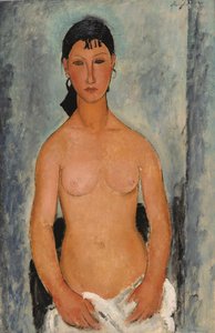 Seisova alastonkuva, 1918