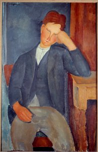 Amedeo Modiglianin nuori oppipoika maalaus tekijältä Amedeo Modigliani