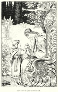 Kuningas Elyon ja Paedarion (kaiverrus)