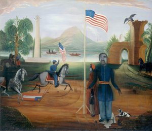 Vapauden allegoria tekijältä American 19th Century