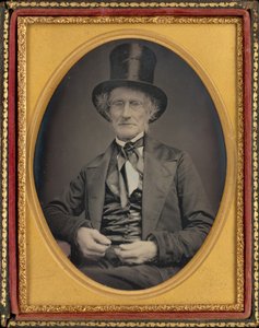 Miehen muotokuva tekijältä American 19th Century