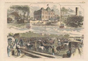 Sotapiirrokset pääkaupungissa tekijältä American 19th Century