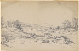 St. Cloud tekijältä American 19th Century after John Frederick Kensett