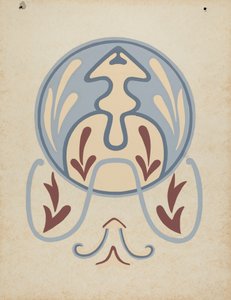 San Antonio de Pala Wall Design portfoliosta "Decorative Art of Spanish California"
