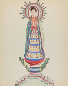 Levy 34: Our Lady of Light: Portfoliosta "Uuden Meksikon espanjalaiset siirtomaamallit tekijältä American 20th Century