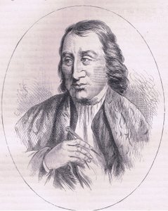 Samuel Adams, kuvitus artikkelista Cassells History of the United States, julkaisija Cassell, Petter & Galpin, n. 1900 (litho) tekijältä American English school