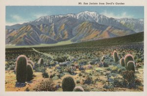 Kalifornia: Mount San Jacinto Devils Gardenista (kuva) tekijältä American Photographer (after)