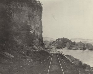 Castle Rock, New River (m/w kuva) tekijältä American Photographer (after)