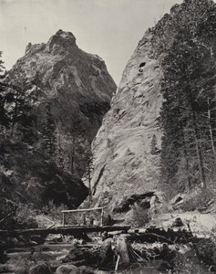 Cheyenne Canyon, Colorado (m/w kuva) tekijältä American Photographer (after)