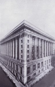 Chicago: Ajuntament i edifici del comtat (foto b/n) finlandès tekijältä American Photographer (after)