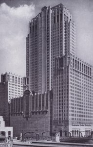 Chicago: Civic Opera House (m/w kuva) tekijältä American Photographer (after)
