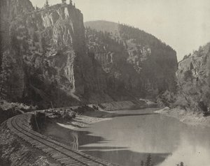 Echo Cliffs, Canyon of the Grand River, Colorado (m/w kuva) tekijältä American Photographer (after)