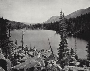 Green Lake, Colorado (s/w-kuva) tekijältä American Photographer (after)