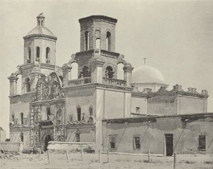 Mission San Xavier Del Bac, Arizona (m/v kuva) tekijältä American Photographer (after)