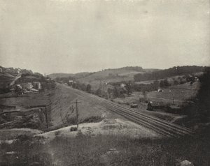 Natural Gas Wells, Grapeville, Pennsylvania (m/w kuva) tekijältä American Photographer (after)