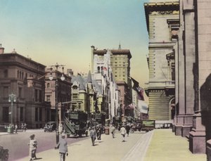 New York: Vanderbilt Mansions; Pyhän Tuomaan kirkko; Fifth Avenue (kuva) tekijältä American Photographer (after)