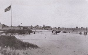 Old Orchard Beach, Maine: Rantanäkymä (m/w kuva) tekijältä American Photographer (after)