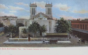 St. Fernandon katedraali San Antoniossa, Texasissa, Yhdysvalloissa tekijältä American Photographer (after)