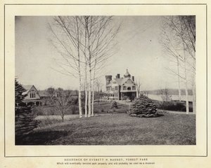 Springfield, Massachusetts: Everett H Barneyn asuinpaikka, Forest Park (m/v kuva) tekijältä American Photographer (after)