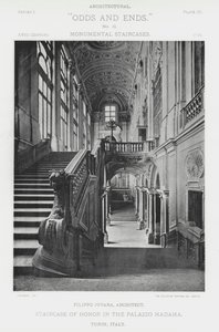 Kunniaportaat Palazzo Madamassa, Torinossa, Italiassa (m/v kuva) tekijältä American Photographer (after)
