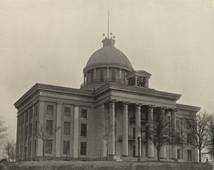 State Capitol Building, Montgomery, Alabama (m/w kuva) tekijältä American Photographer (after)