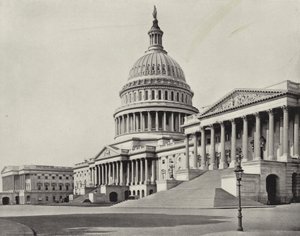 Pääkaupunkirakennus Washingtonissa (m/w kuva) tekijältä American Photographer (after)