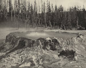 Punch Bowl, Yellowstonen kansallispuisto (m/v kuva) tekijältä American Photographer (after)