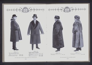 Kahden sivun levitys Theatre of Fur Fashionista (m/w kuva) tekijältä American Photographer (after)