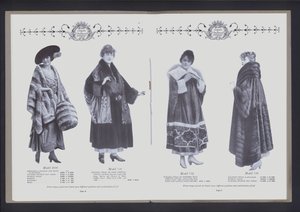 Kahden sivun levitys Theatre of Fur Fashionista (m/w kuva) tekijältä American Photographer (after)