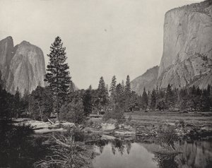 Yosemite Valley, Kalifornia (m/w kuva) tekijältä American Photographer (after)