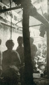 Persialainen kangaspuusepäntyökone (s/w-kuva) tekijältä American Photographer