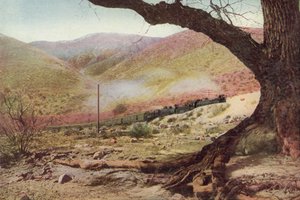Nouseva Cajon Pass, Kalifornia (värillinen kuva) tekijältä American Photographer