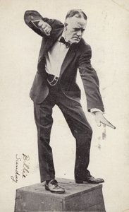 Billy Sunday (s/w-kuva) tekijältä American Photographer