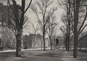 Boston: Commonwealth Avenue (s/w-kuva) tekijältä American Photographer