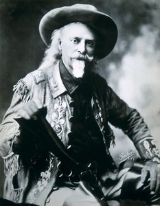 Buffalo Bill (1846-1917) (s/w valokuva) tekijältä American Photographer