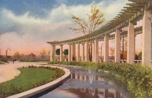Chicago: Pergola Douglas Parkissa (värikuva). tekijältä American Photographer