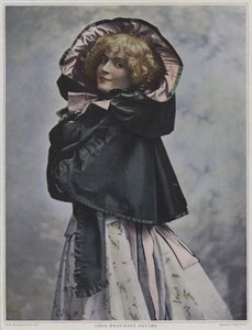 Cora Urquhart Potter, yhdysvaltalainen näyttelijä (värillinen kuva)