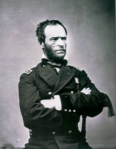 Kenraali William T. Sherman (1820-1891) (m/v valokuva) tekijältä American Photographer