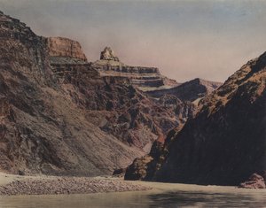 Arizonan Grand Canyon: Colorado-joki, Bright Angel Trail (värillinen kuva): Colorado River, Bright Angel Trail (värillinen kuva) tekijältä American Photographer