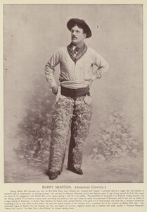 Harry Shanton, amerikkalainen cowboy