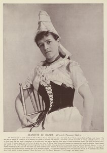 Jeanette le Barre, ranskalainen talonpoikatyttö
