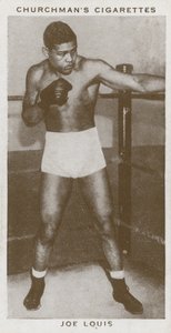 Joe Louis (1914-1981), amerikkalainen raskaansarjan nyrkkeilijä tekijältä American Photographer
