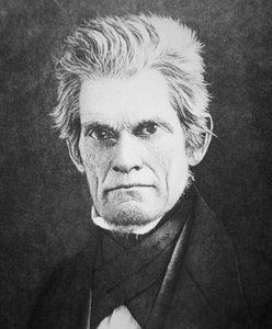John C. Calhoun (1782-1850) (m/w valokuva) tekijältä American Photographer