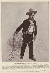 Jose Maria Garcia, meksikolainen cowboy